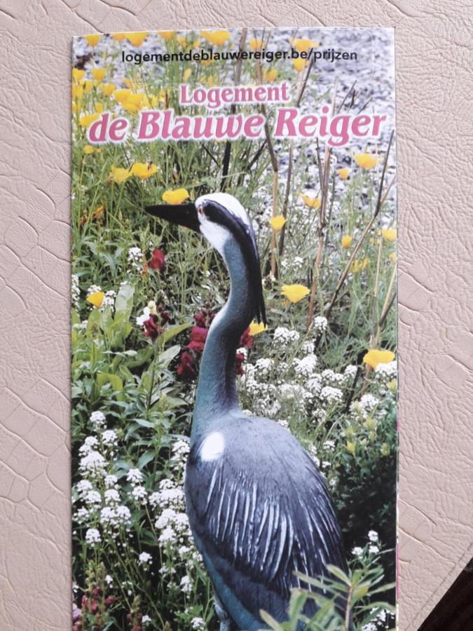 Logement De Blauwe Reiger Voeren Kültér fotó